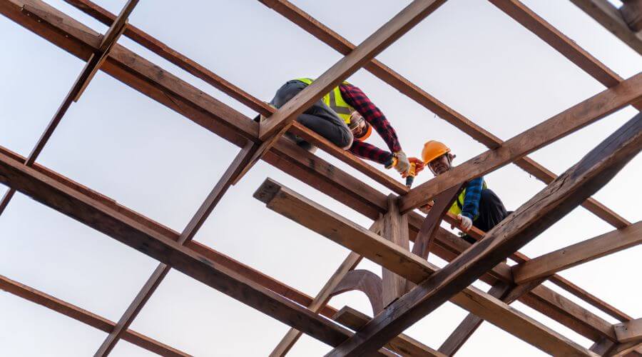 Professional New roof installation in Mchenry, ND